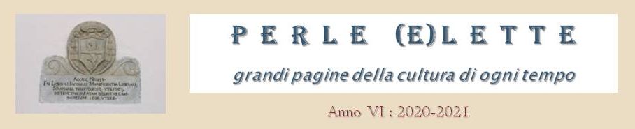 Perle (e)lette 2020-2021 Testata