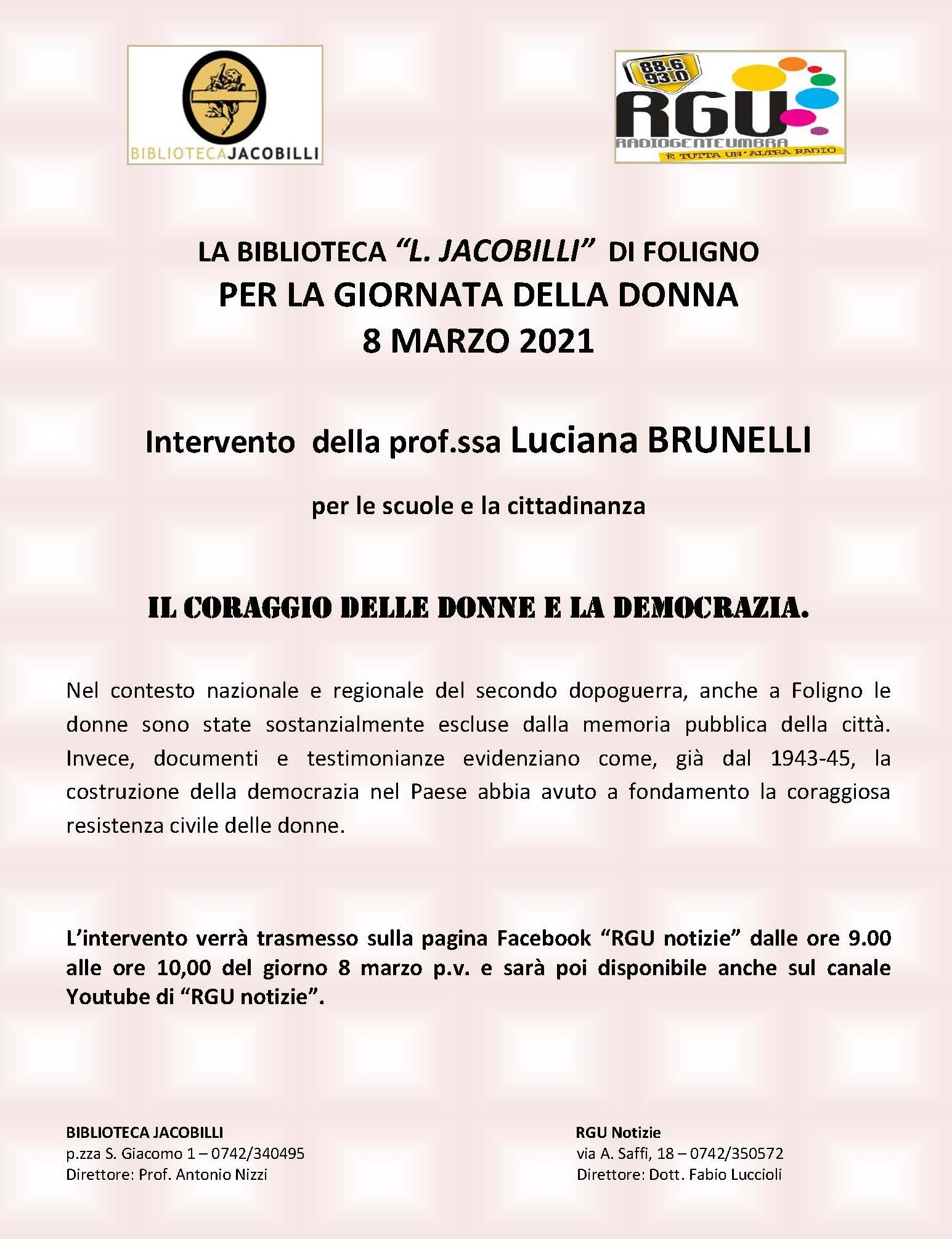locandina festa donna