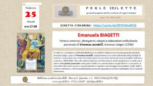 Perle (e)lette: Emanuela Biagetti @ Biblioteca Lodovico Jacobilli