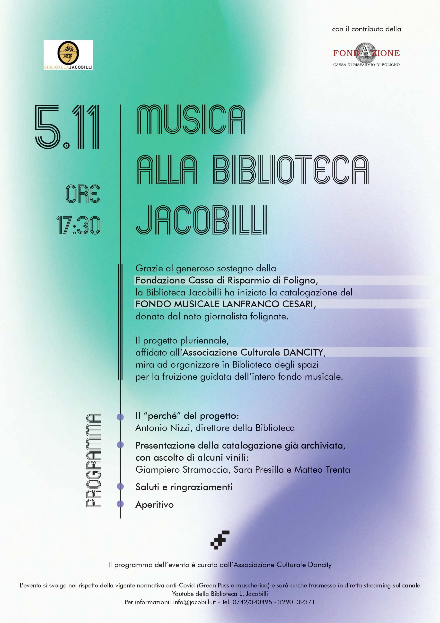 Musica alla Biblioteca Jacobilli